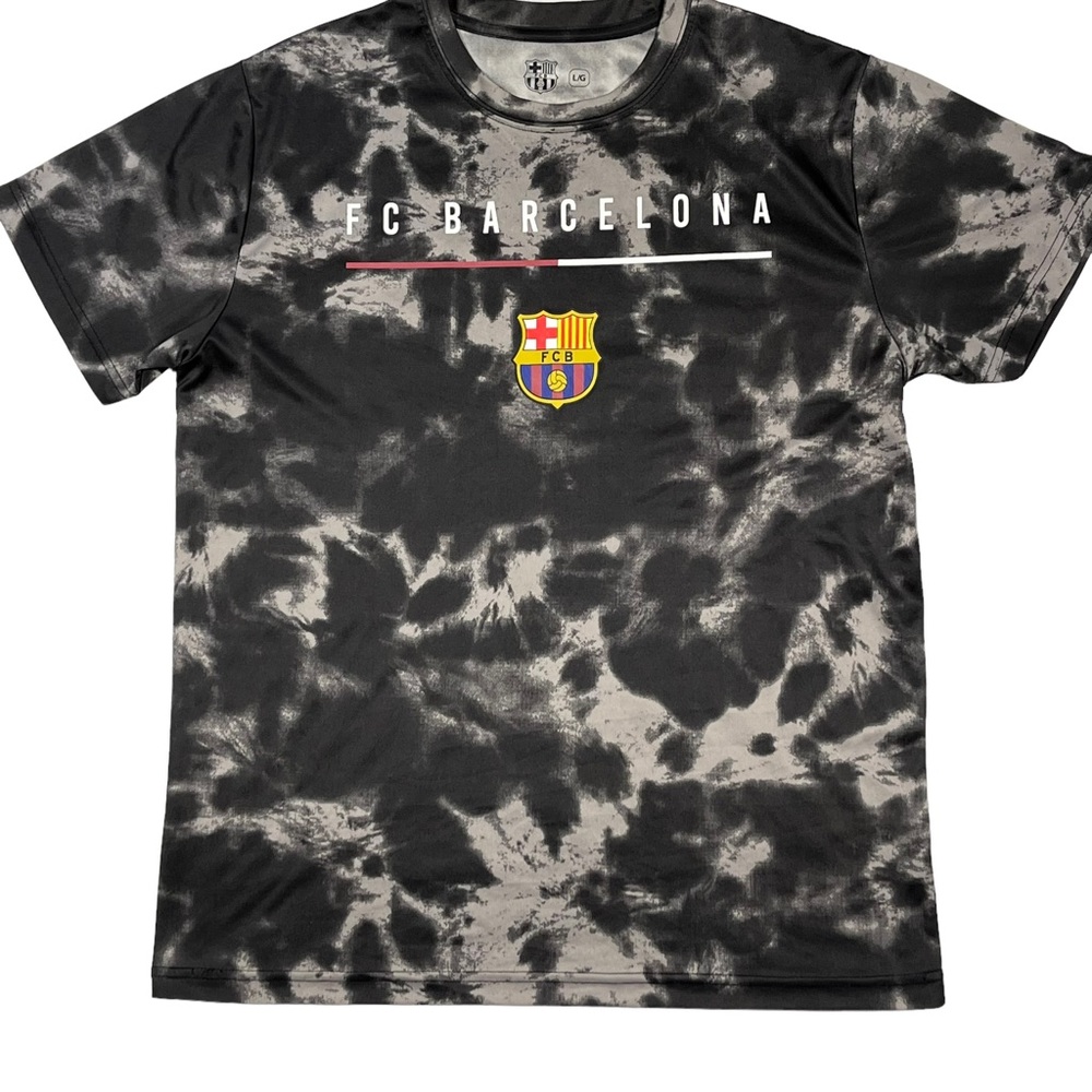FC Barcelona Official Merchandise Mens Size L Shirt Casual Soccer Activewear Fan